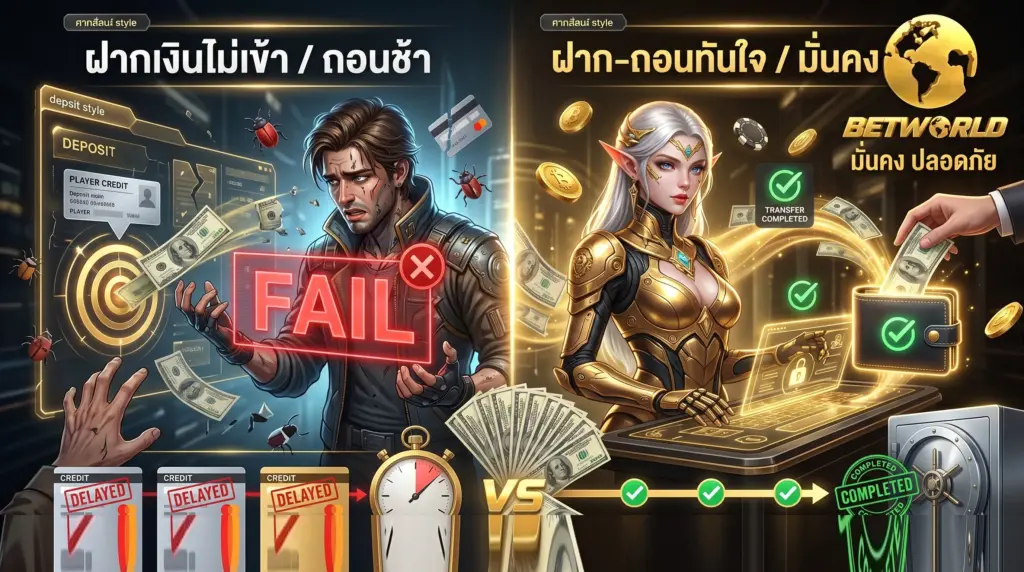 ถอนเงินช้า ฝากเงินไม่เข้า เกิดจากอะไร? พร้อมวิธีแก้ปัญหา